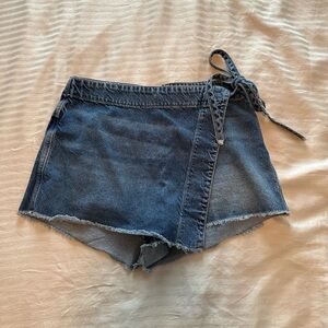 Free people denim skort